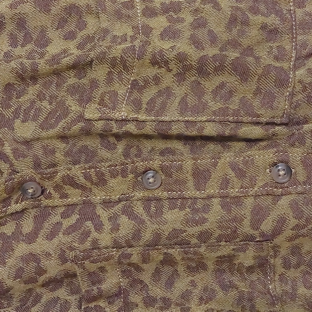 Pilcro Cheetah Print Shirt - Picture 3 of 8